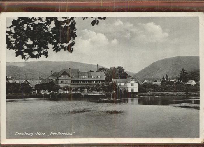 Ilsenburg Harz Am Forellenteich Feldpost