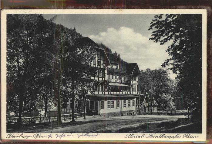 Ilsenburg Harz Frontkämpferheim