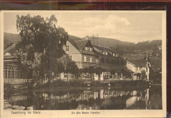 Ilsenburg Harz Restaurant zu den roten Forellen
