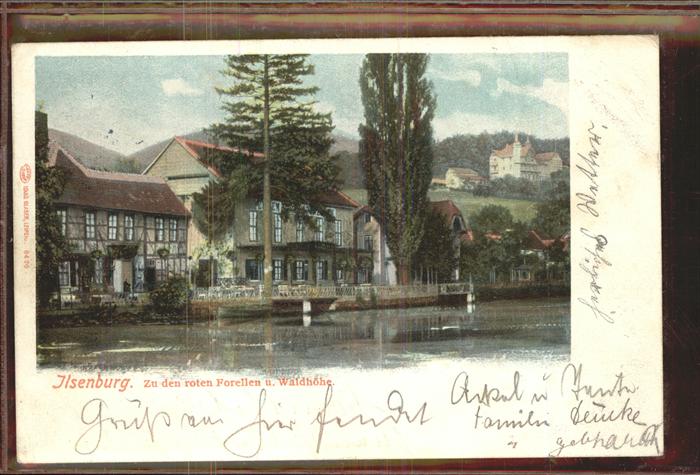 Ilsenburg Harz Hotel Zu den roten Forellen und Waldhöh