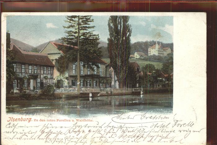 Ilsenburg Harz Hotel zu den roten Forellen und Waldhoehe