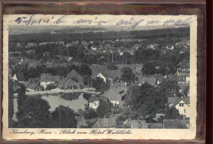 Ilsenburg Harz Stadtblick
