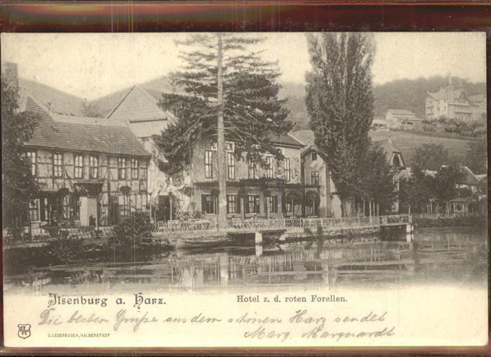 Ilsenburg Harz Hotel zu den roten Forellen