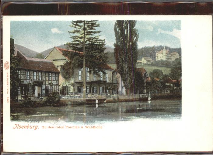 Ilsenburg Harz Hotel Zu den roten Forellen und Waldhöh