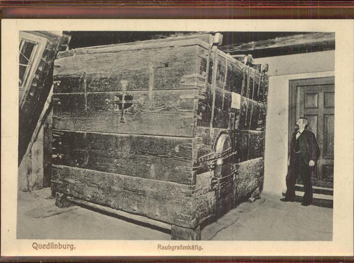 Quedlinburg Harz Raubgrafenkaefig