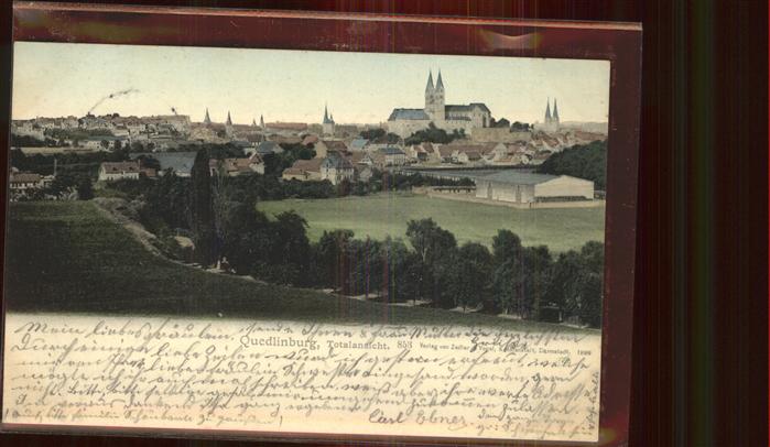 Quedlinburg Harz Totalansicht