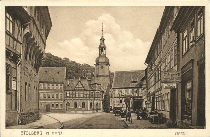 Stolberg Harz Markt Turm