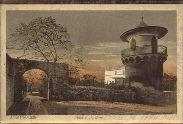 Sangerhausen Suedharz Husarenpförtchen Feldpost