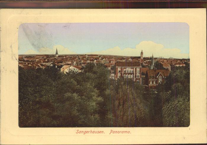 Sangerhausen Suedharz Panorama