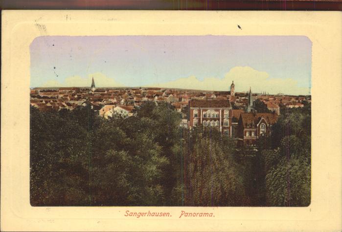 Sangerhausen Suedharz Panorama