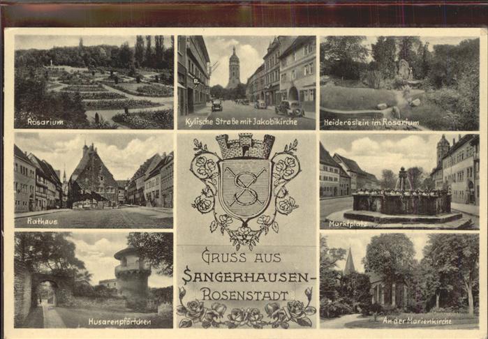 Sangerhausen Suedharz Rosarium Kylischestrasse Jacobikirche H