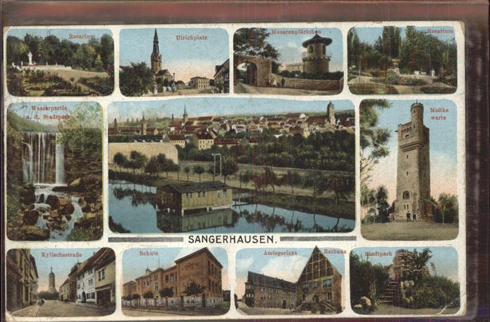 Sangerhausen Suedharz Rosarium Ulrichplatz Husarenpförtchen M