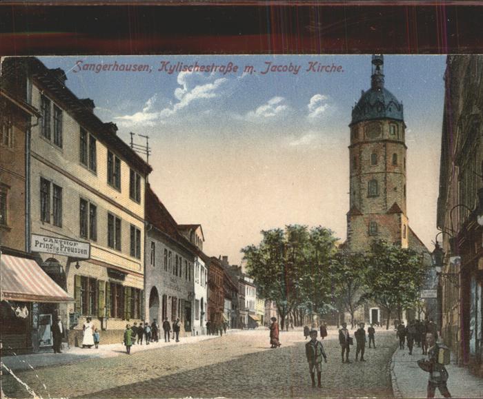 Sangerhausen Suedharz Kylischestrasse Jacobikirche Feldpost