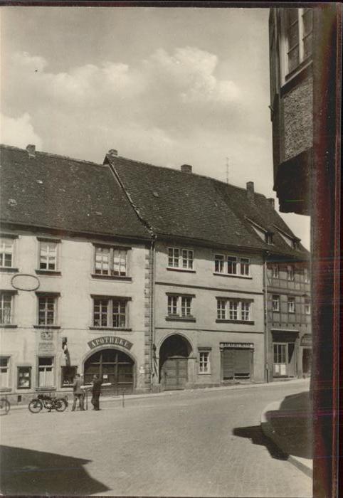 Sangerhausen Suedharz Kornmarkt Apotheke