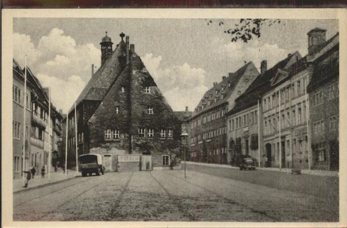 Sangerhausen Suedharz Marktplatz Rathaus