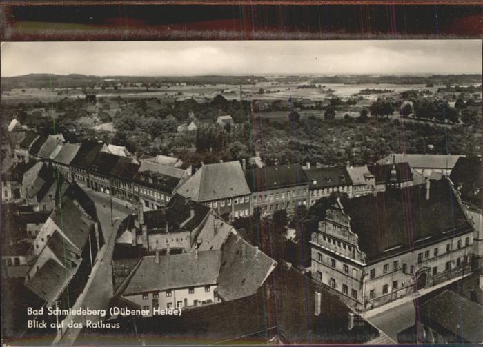 Bad Schmiedeberg Blick auf das Rathaus