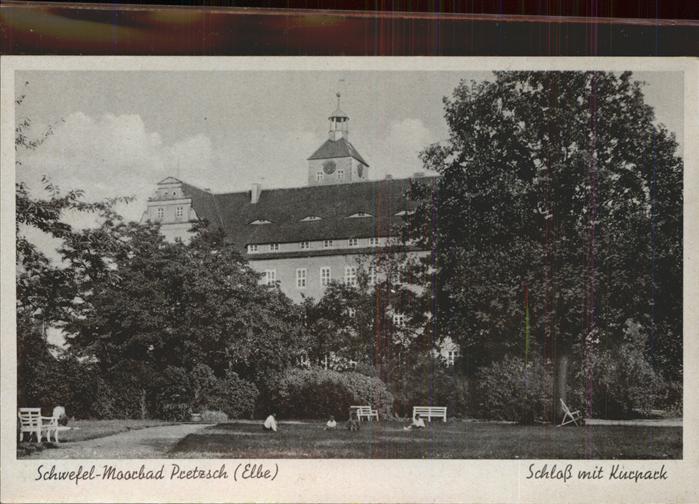 Pretzsch Elbe Schloss Kurpark Schwefelmoorbad