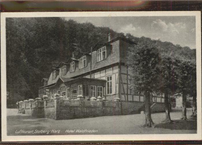 Stolberg Harz Hotel Waldfrieden Luftkurort
