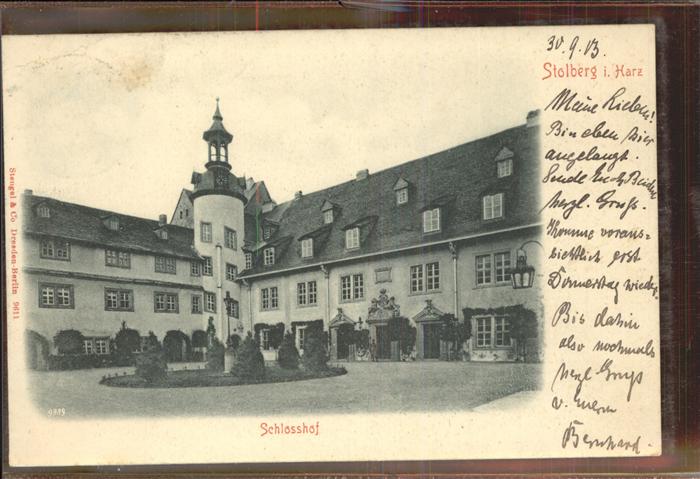 Stolberg Harz Schlosshof