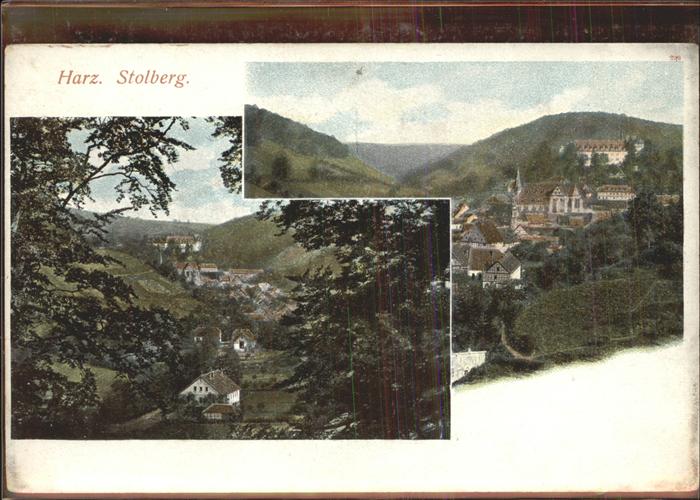 Stolberg Harz Panorama Kirche Schloss