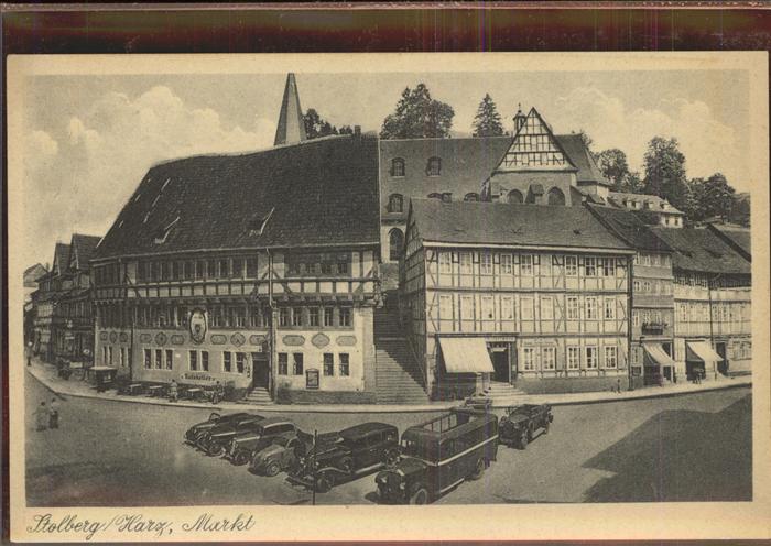 Stolberg Harz Marktplatz Rathaus