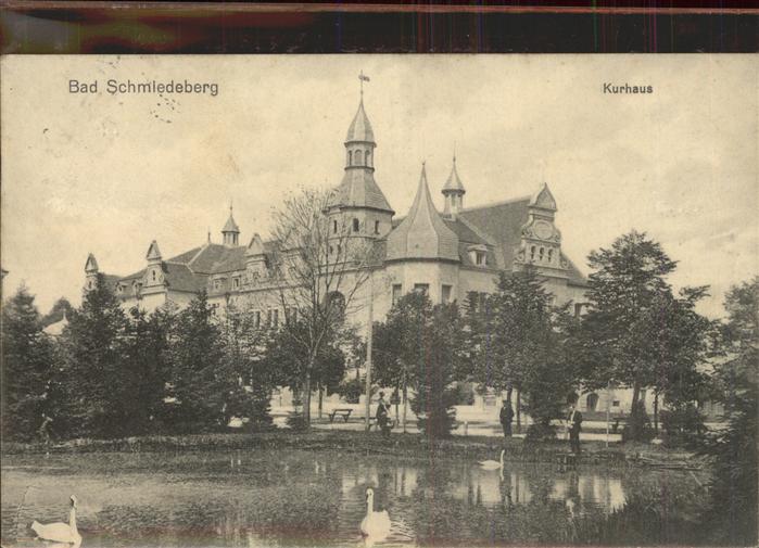 Bad Schmiedeberg Kurhaus Schwanenteich Bahnpost