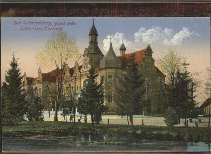 Bad Schmiedeberg Städtisches Kurhaus Schwanenteich