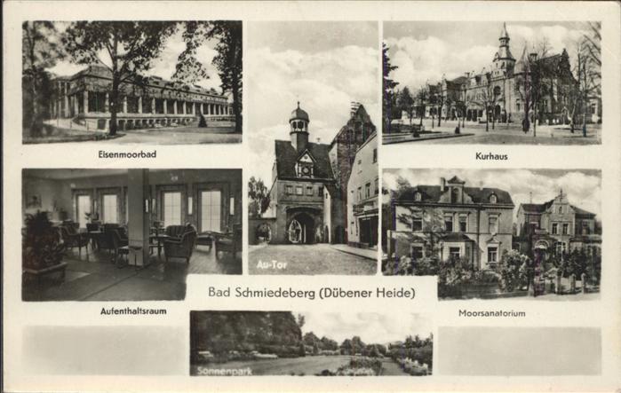 Bad Schmiedeberg Eisenmoorbad Kurhaus Moorsanatorium Aut