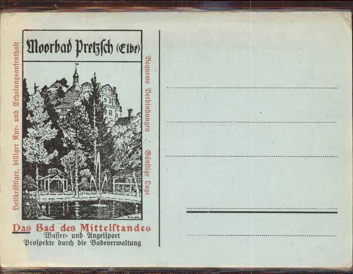 Pretzsch Elbe Moorbad Kurhaus Teich Gedicht