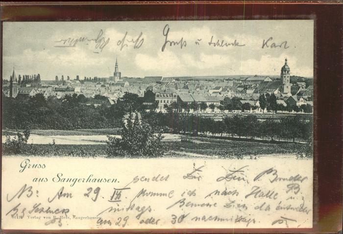 Sangerhausen Suedharz Panorama