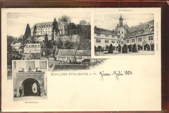 Stolberg Harz Schloss