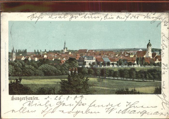 Sangerhausen Suedharz Panorama
