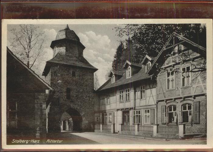 Stolberg Harz Rittertor