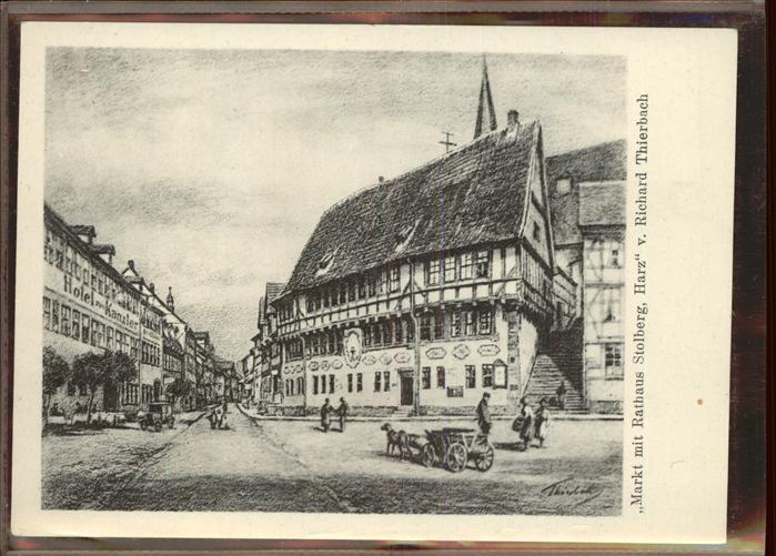 Stolberg Harz Markt Rathaus