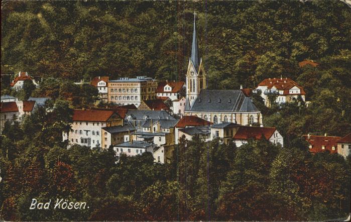 Bad Koesen Panorama mit Kirche