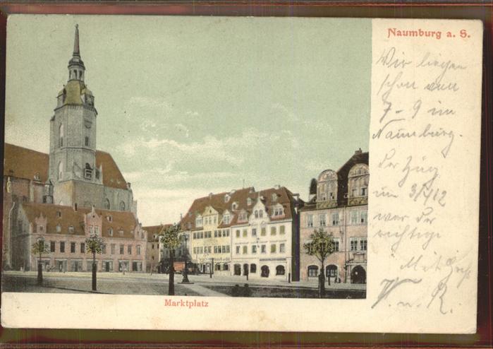 Naumburg Saale Marktplatz