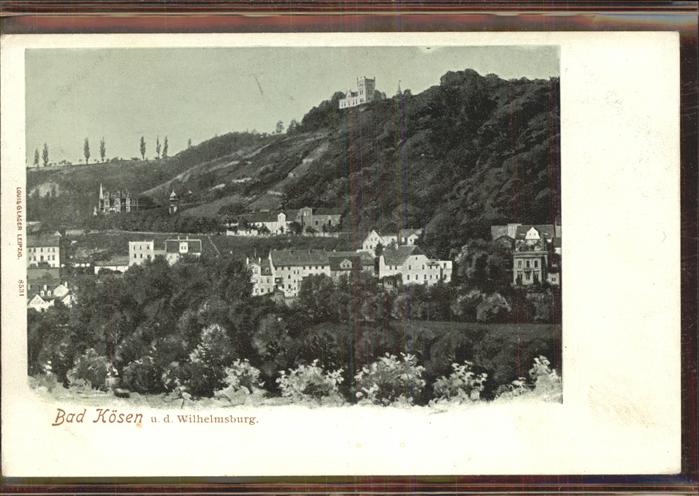 Bad Koesen Panorame Wilhelmsburg