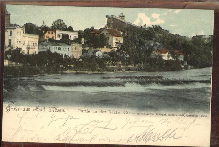 Bad Koesen am Saalewehr Gradierwerk