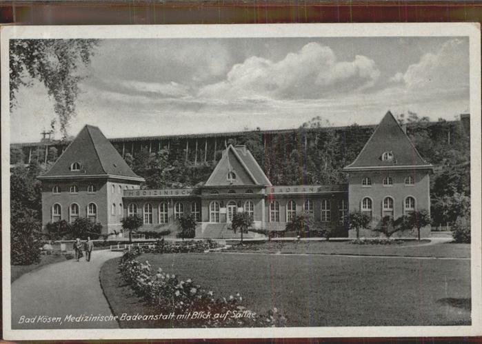 Bad Koesen Badeanstalt und Gradierwerk