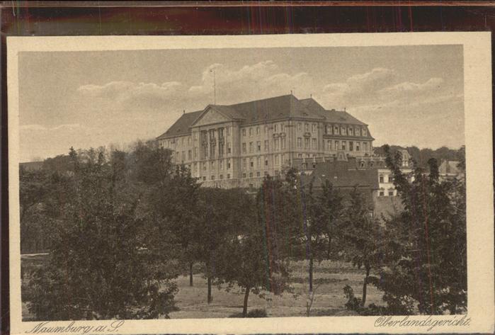 Naumburg Saale Oberlandesgericht