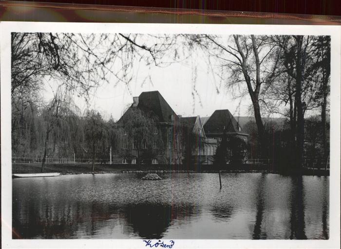 Bad Koesen Medizinische Badeanstalt Schwanenteich