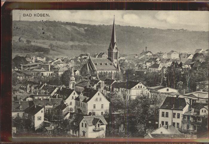 Bad Koesen Panorama mit Kirche