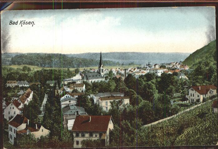 Bad Koesen Panorama mit Kirche
