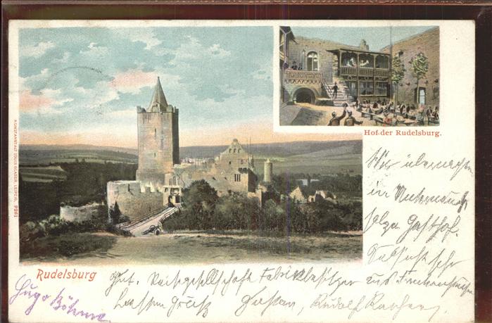 Rudelsburg Hof Burg