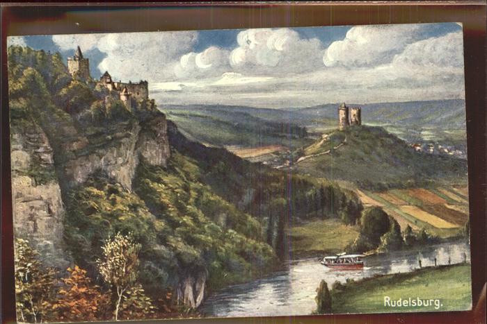 Rudelsburg Künstlerkarte