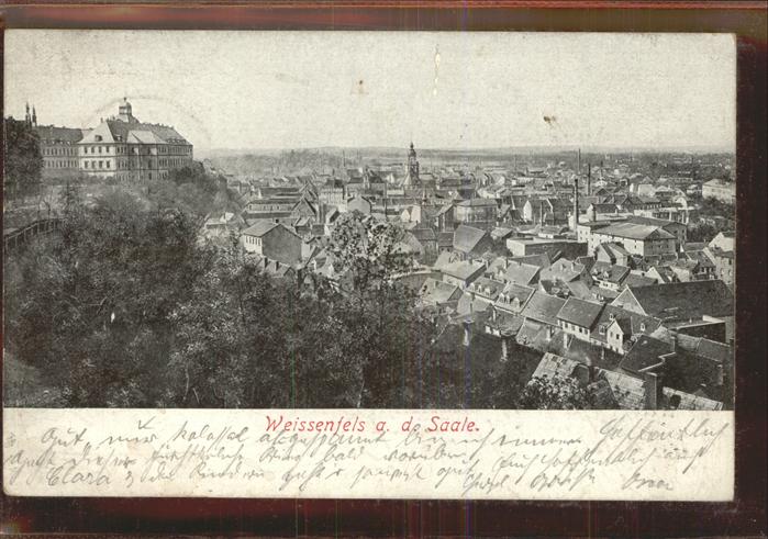 Weissenfels Saale Stadt