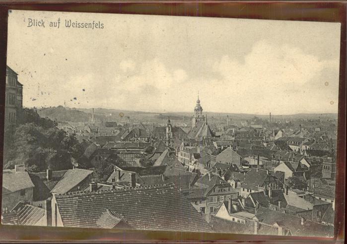 Weissenfels Saale Stadt