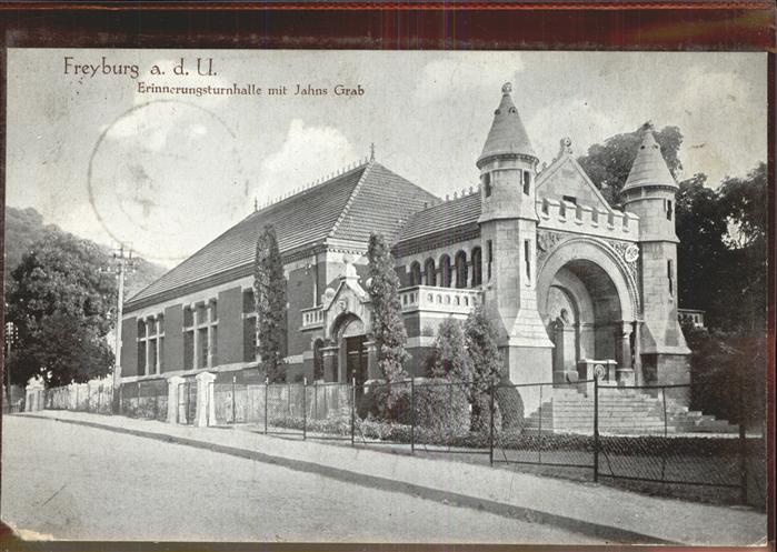 Freyburg Unstrut Erinnerungsturnhalle Jahns Grab
