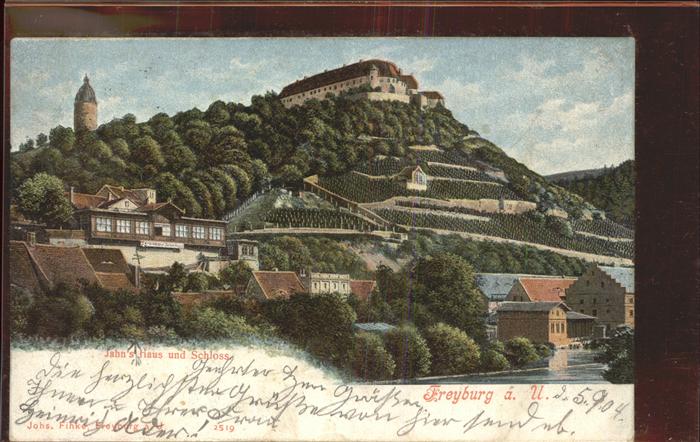 Freyburg Unstrut Schloss Jahns Haus