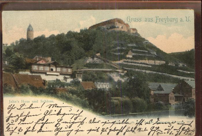 Freyburg Unstrut Jahns Haus Schloss